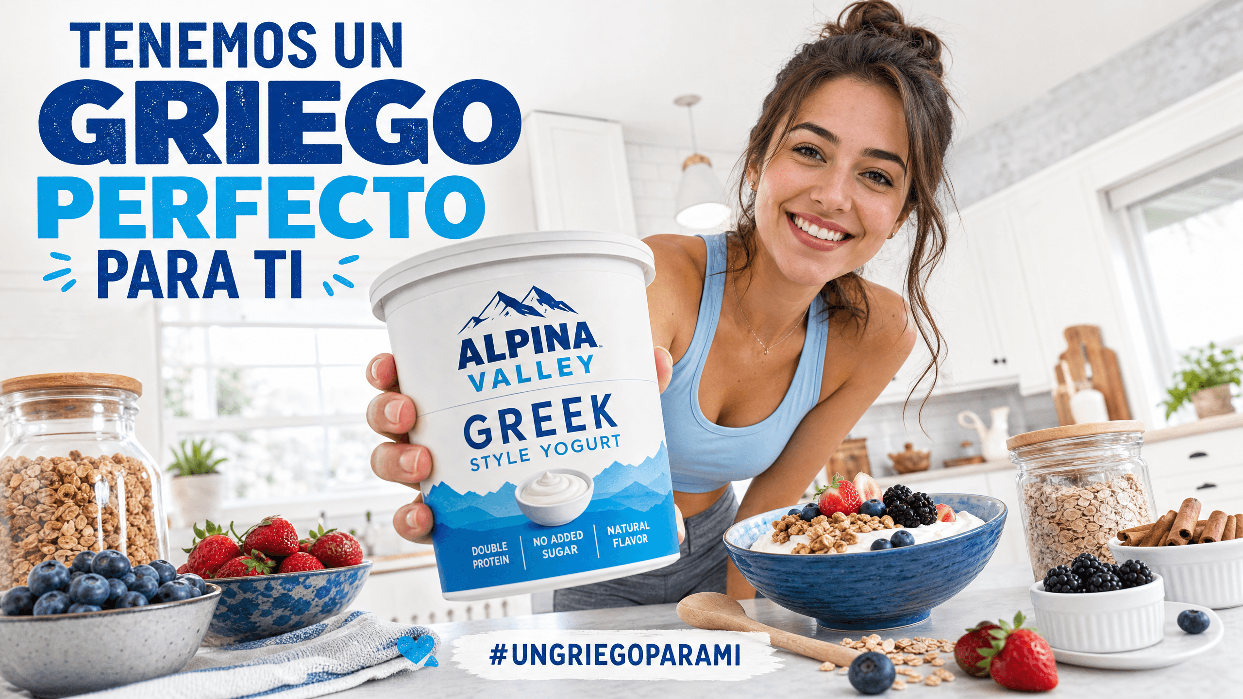 Greek Yogurt Kitchen Lifestyle