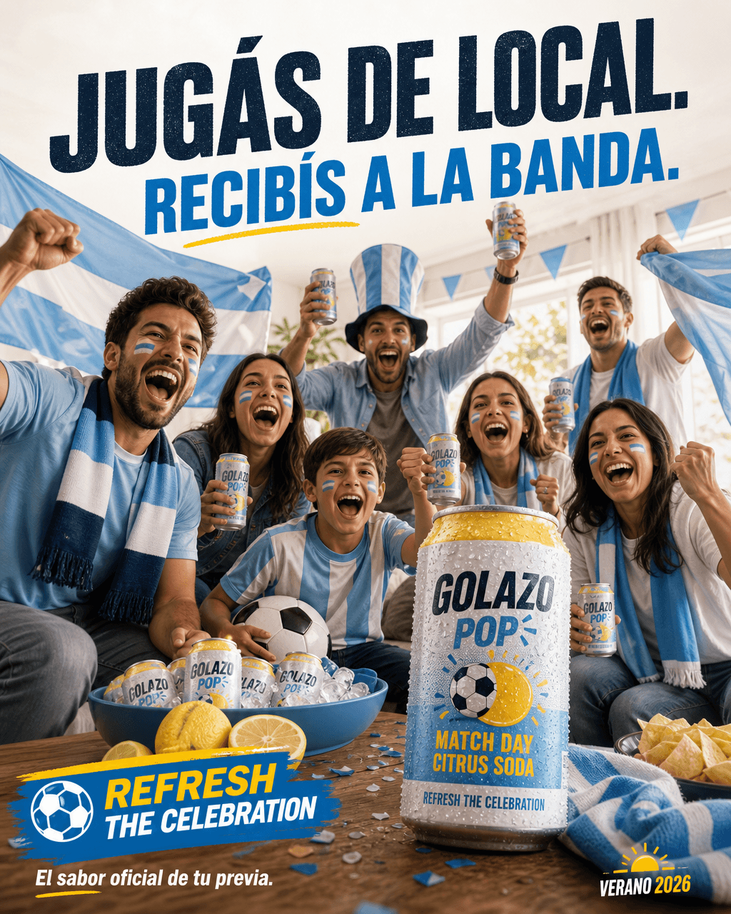Match Day Soda Fan