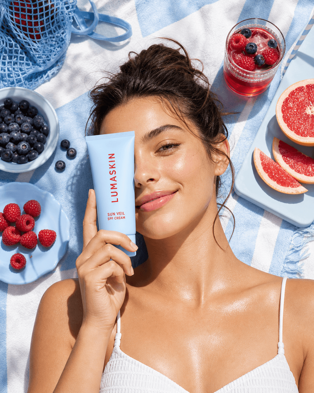 Summer Glow Sunscreen Lifestyle