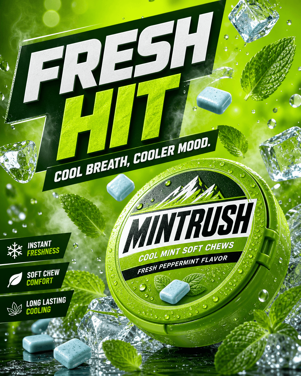 Fresh Mint Gum Product